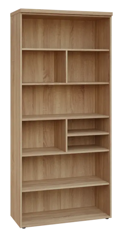 SIN 6 - 10N kancelářská skříň, nika, 2170x1000x400, dub bardolino